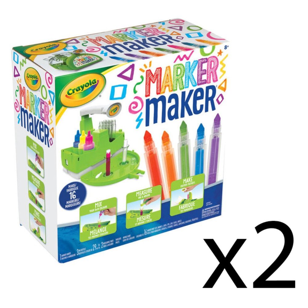 2 NIB Crayola Marker Maker